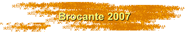 Brocante 2007